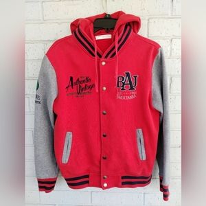 Vintage 90s Bang Bang Jeans 90 Authentic Brultamia Korean Brand Varsity Jacket